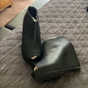 Blank wedge Mini Boots